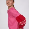 Mujer Vilagallo Camisa 100% Lino Bicolor Manga Abullonada