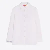 Mujer Vilagallo Camisa Bordada Tejido Camiseta
