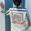 Mujer Vilagallo Camisa Irina Patchwork Print