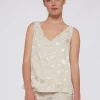 Mujer Vilagallo Camisa Jacquard Estrellas