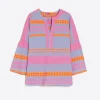 Mujer Vilagallo Camisa Tilda Milos Blue Neon