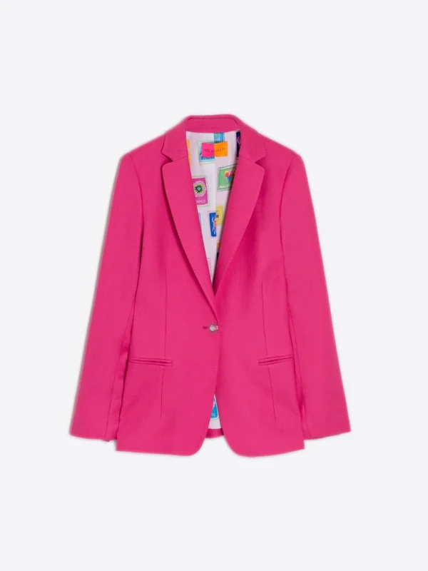 Mujer Vilagallo Chaqueta Hannah Pink
