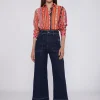 Mujer Vilagallo Pantalon Noa Denim