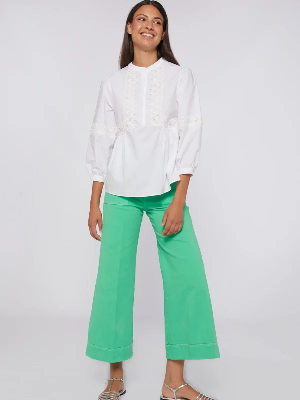 Mujer Vilagallo Pantalon Noa Verde