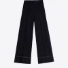 Mujer Vilagallo Pantalon Punto Beatriz Negro
