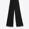 Mujer Vilagallo Pantalon Punto Negro Pasaman