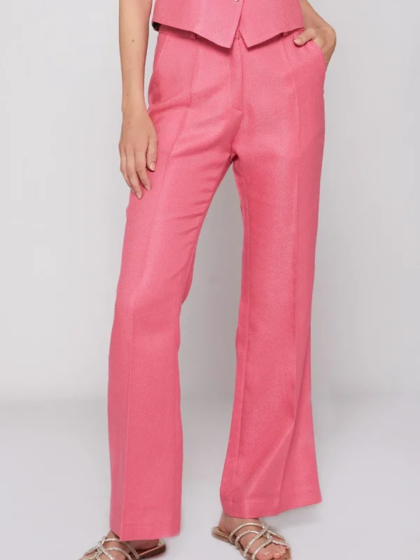Mujer Vilagallo Pantalon Veronica Pink Savile